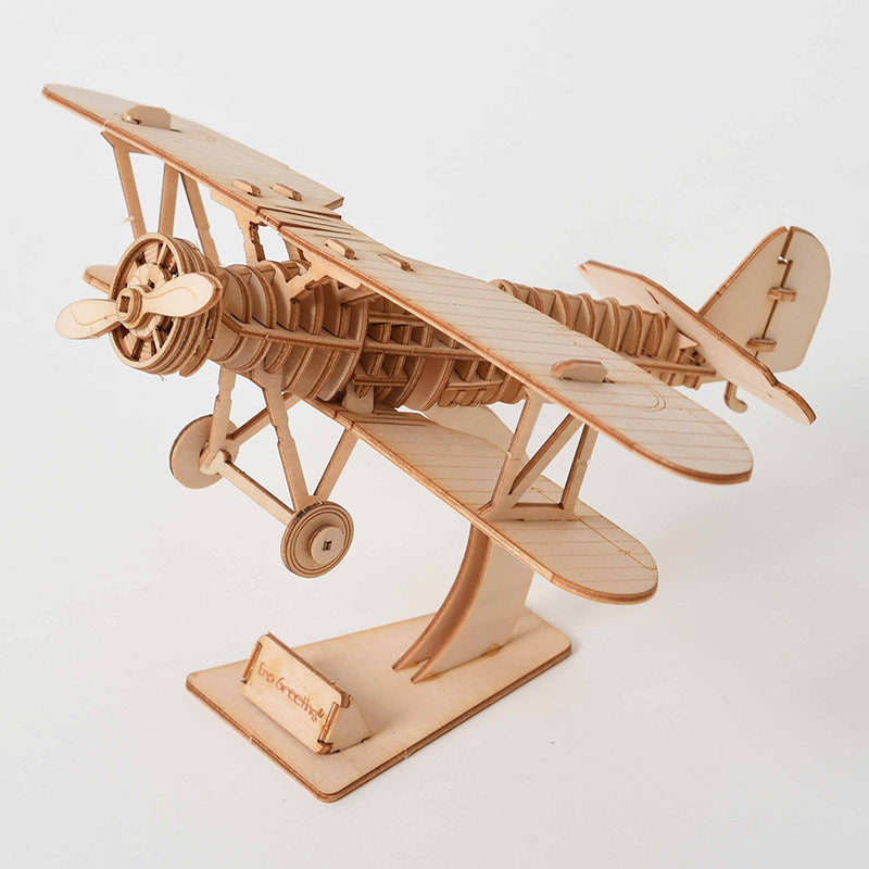 Creative Gift DIY Wooden Assembly Model Making - Cindi Book