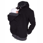 Two in one multifunctional kangaroo dad sweater - Cindi Book