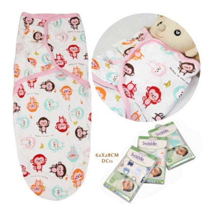 Cotton baby baby wrapped towel, cartoon baby sleeping bag, anti startled baby and baby products - Cindi Book