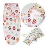 Cotton baby baby wrapped towel, cartoon baby sleeping bag, anti startled baby and baby products - Cindi Book