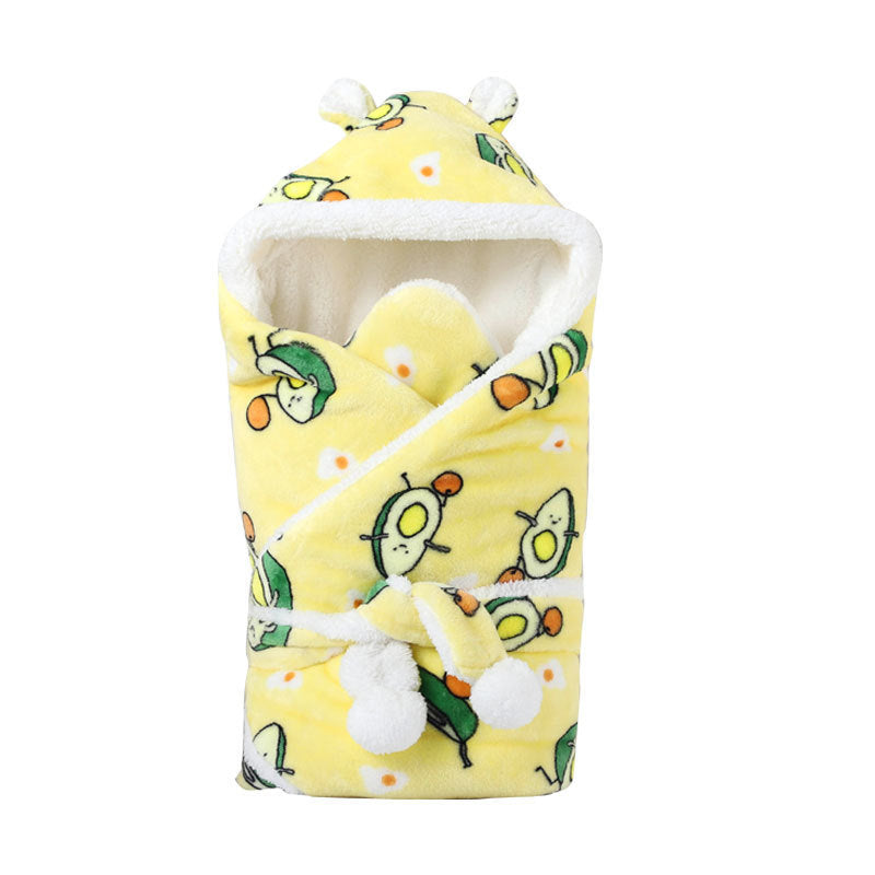 Newborn baby being hugged and swaddled by baby - Cindi Book