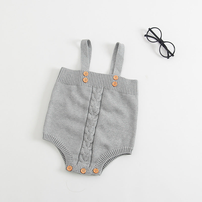 Knitted baby onesies - Cindi Book