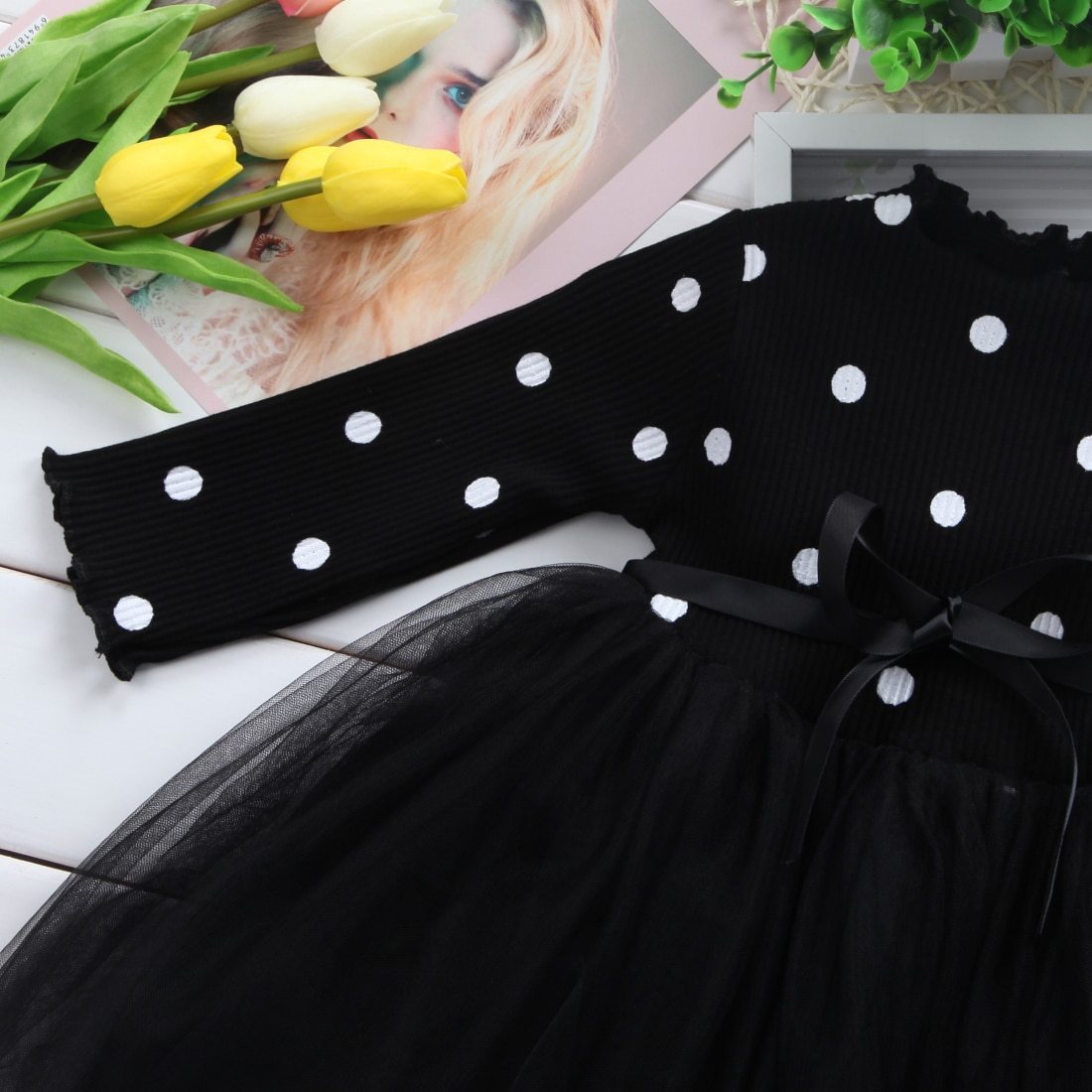 Baby Girls Spring Winter Long Sleeve Tutu Lace Dresses Infantil Newborn 1st Birthday Party Clothes Christening Gown Casual Wear - Cindi Book