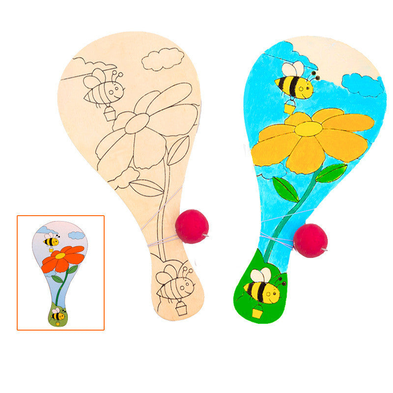 Children's Handmade Painting Creative Graffiti Ball Toy - Cindi Book