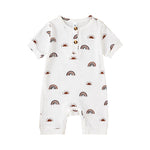 Summer New Short Sleeves For Baby And Infants Rompers Jumpsuit - Cindi Book
