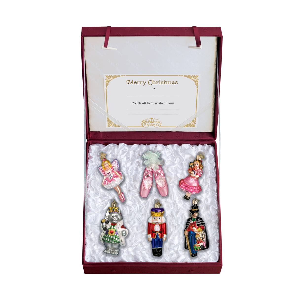 Old World Christmas Nutcracker Suite Collection - hand-blown glass Christmas tree ornament