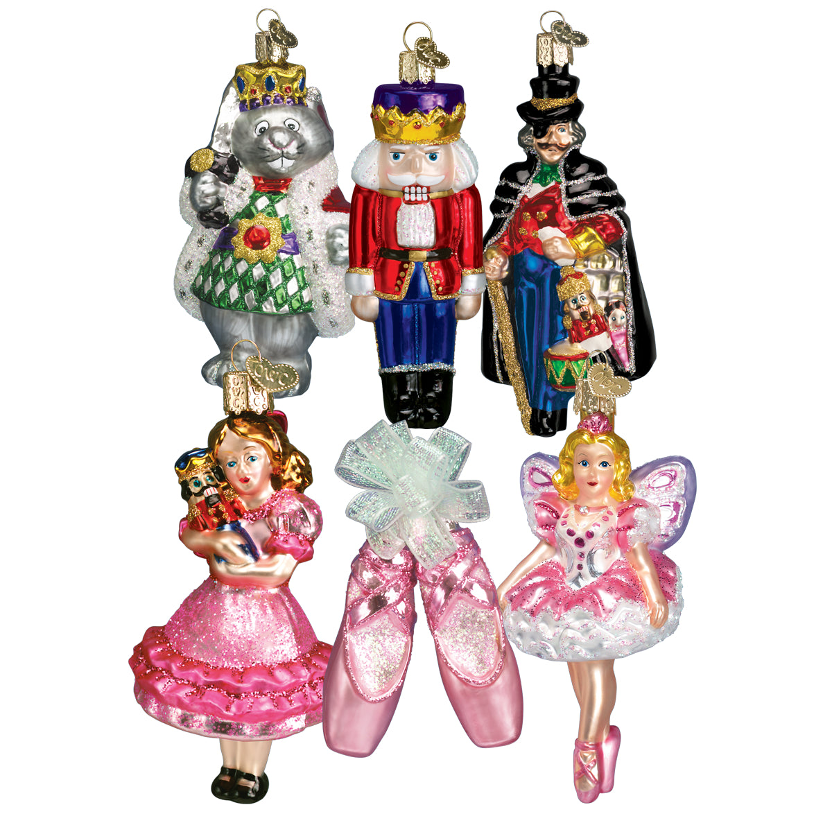 Old World Christmas Nutcracker Suite Collection - hand-blown glass Christmas tree ornament (view 2)