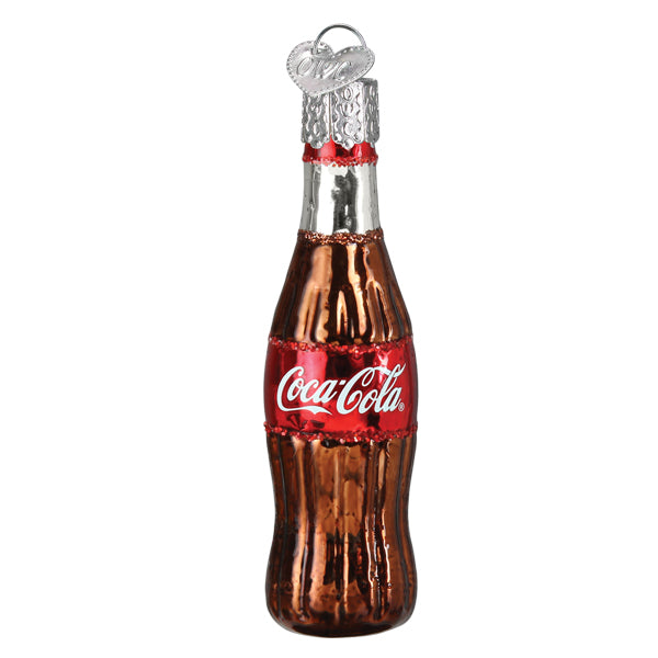 Old World Christmas Coca-Cola® Polar Bear Ornament Set - hand-blown glass Christmas tree ornament (view 4)