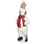 Old World Christmas Coca-Cola® Polar Bear Ornament Set - hand-blown glass Christmas tree ornament (view 5)