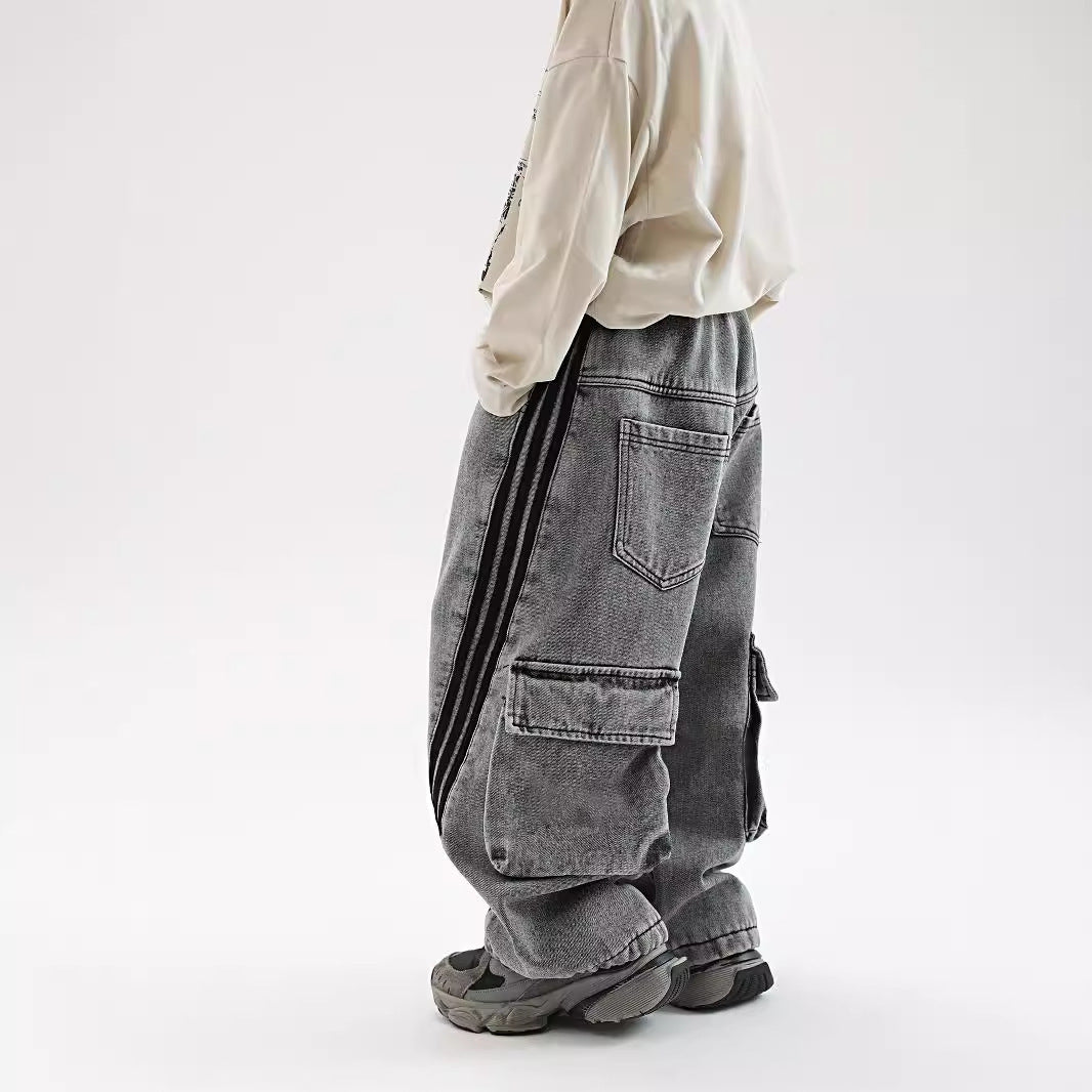 Autumn And Winter New Children Fleece Padded Jeans Warm - Cindi Book