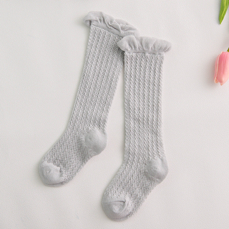 Mesh breathable over the knee mosquito socks - Cindi Book