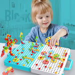 Children's Variety Puzzle Manual Disassembly Toolbox - Cindi Book