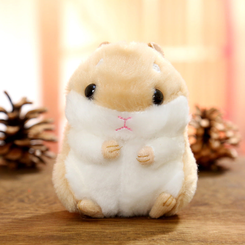 Hamster plush doll keychain - Cindi Book