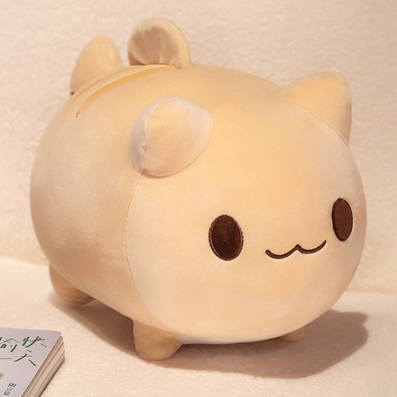 Cartoon Cute Fishtail Cat Plush Toy Accompany Doll Girl Bed Sofa Doll Birthday Gift - Cindi Book