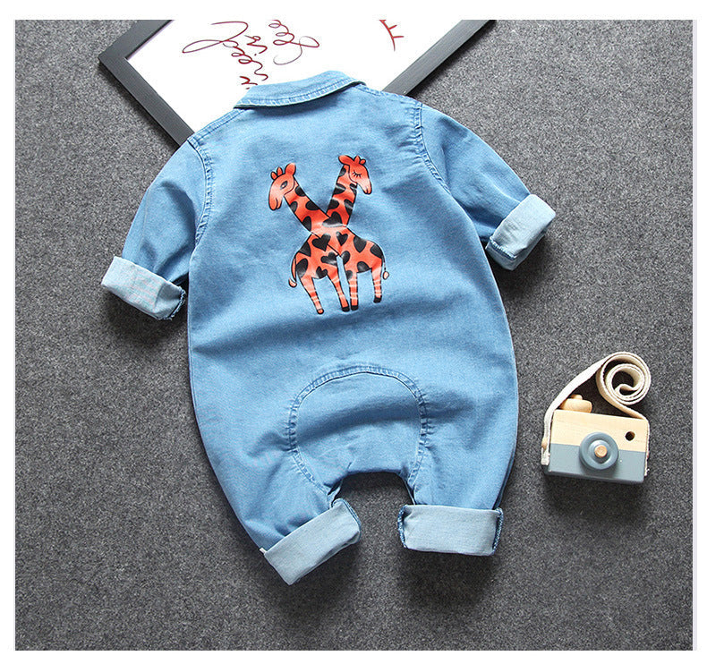 Baby Denim Jumpsuit