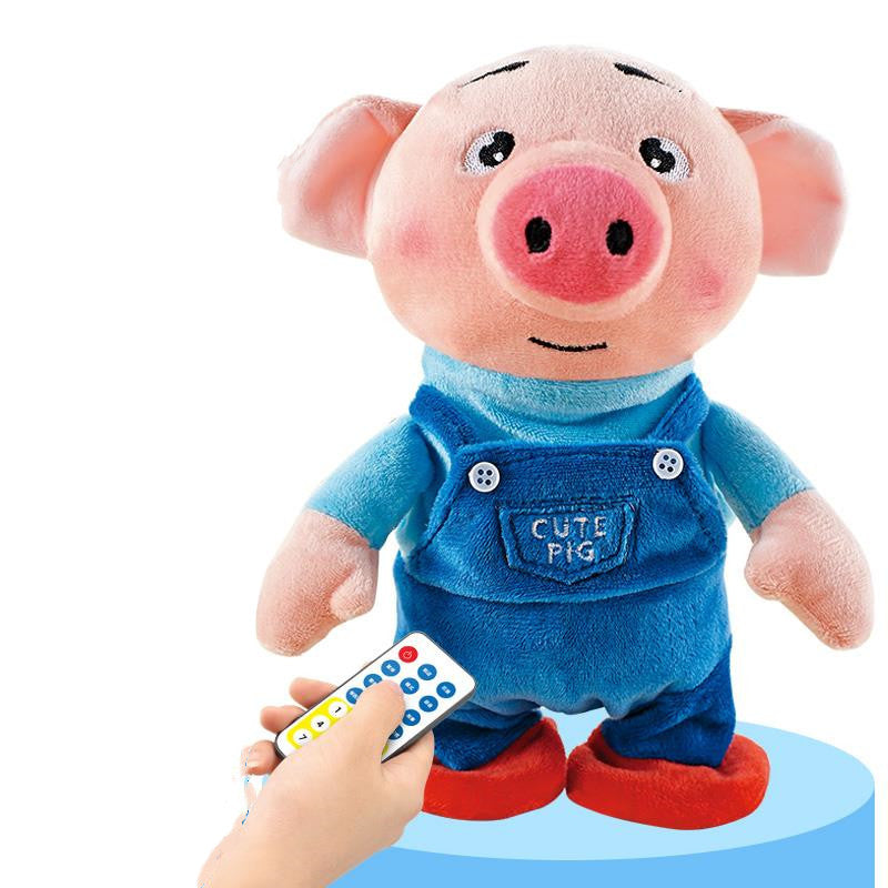 Electronic Robot Donkey Remote Control Kids Plush Toy Speak /walk/sing - Cindi Book
