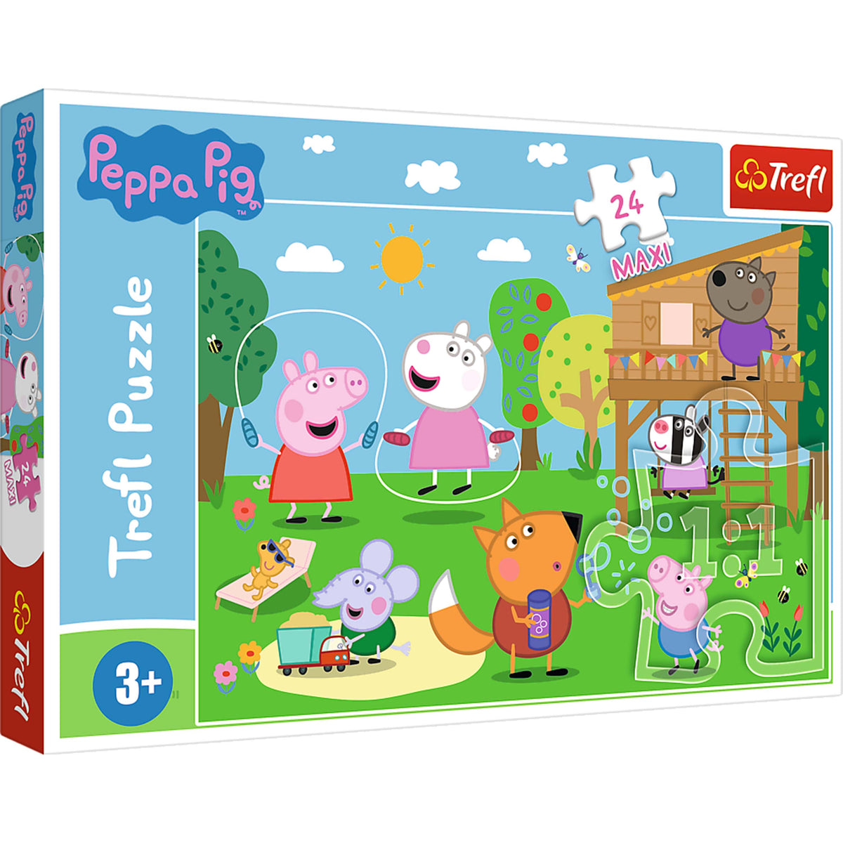 Trefl Maxi Peppa Pig's Fun in the Grass 24 Piece Puzzle