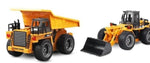 Channel remote control excavator alloy version 2.4G wireless remote control vehicle engineering vehicle excavator children's toys - Cindi Book