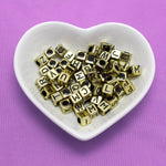 Acrylic English alphabet beads - Cindi Book