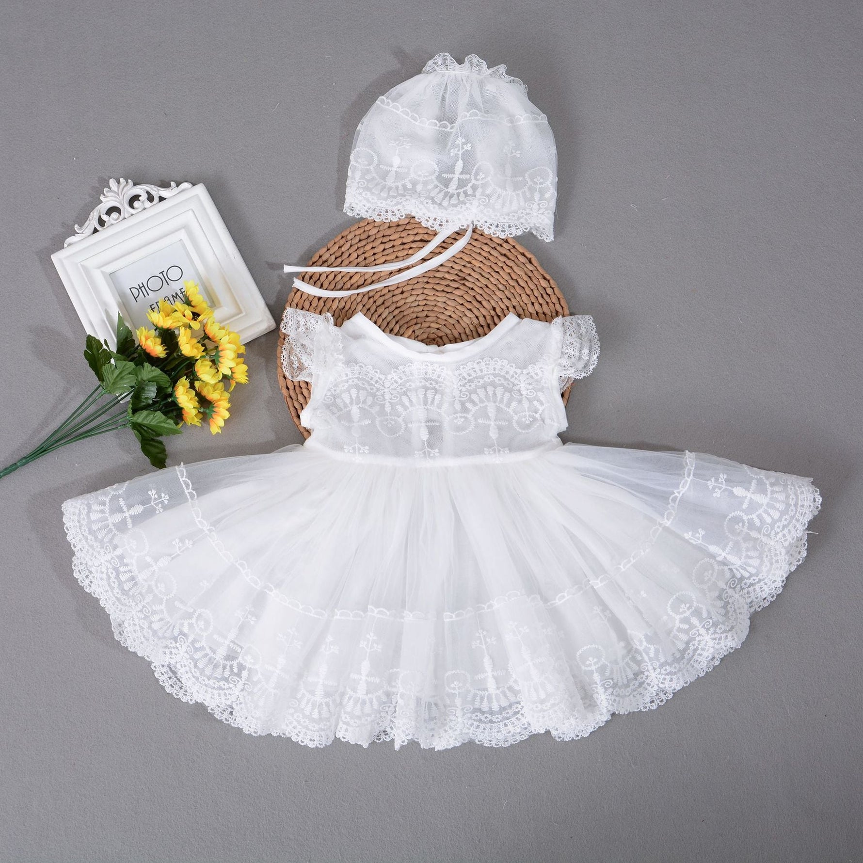 Lightweight Breathable Baby Princess Dress Baby Full Moon Dress - Cindi Book