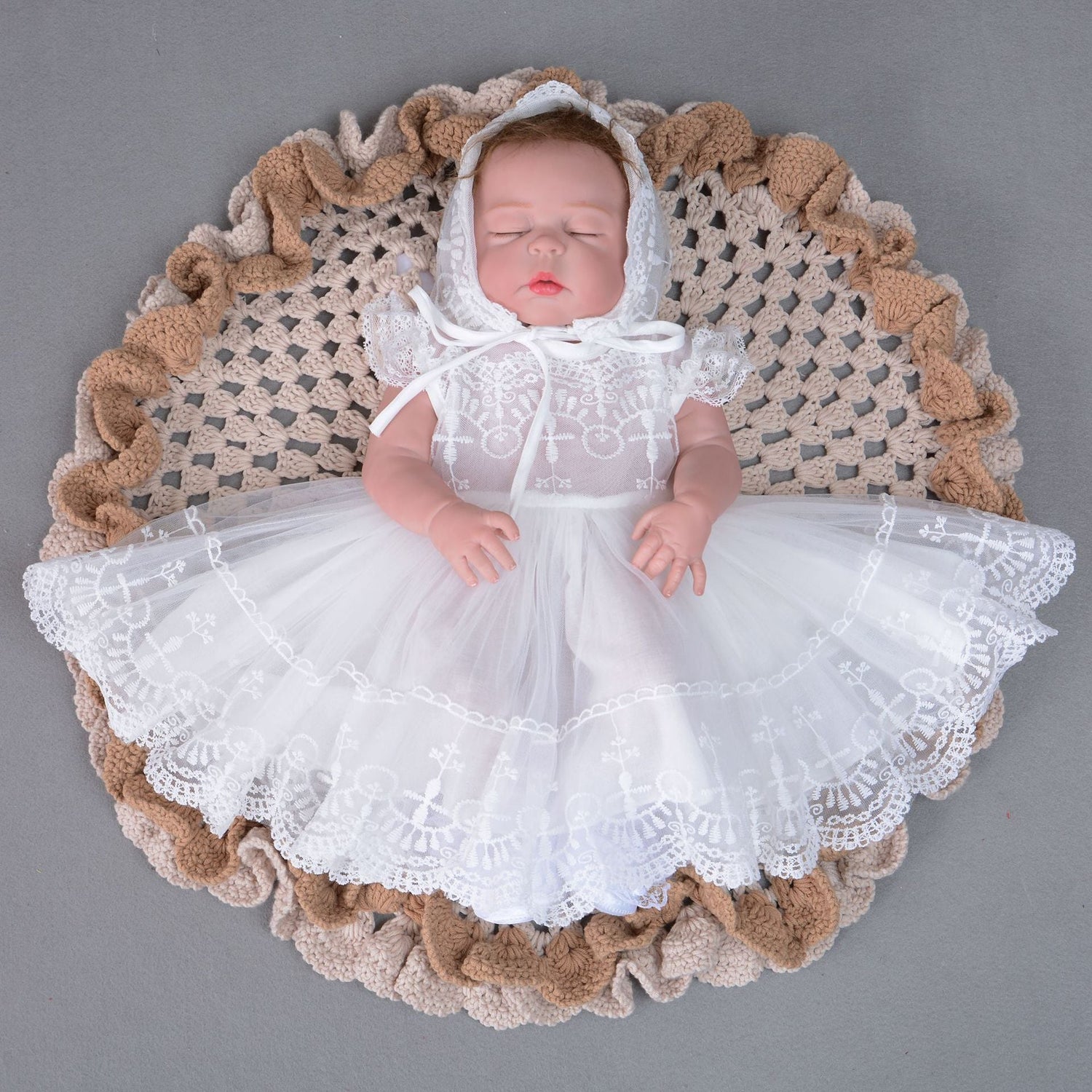 Lightweight Breathable Baby Princess Dress Baby Full Moon Dress - Cindi Book
