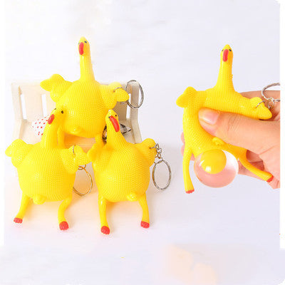 Venting toy laying hen - Cindi Book
