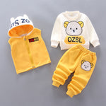 Children's thick three-piece suit - Cindi Book