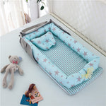 Cotton Portable Baby Crib Newborn Foldable - Cindi Book