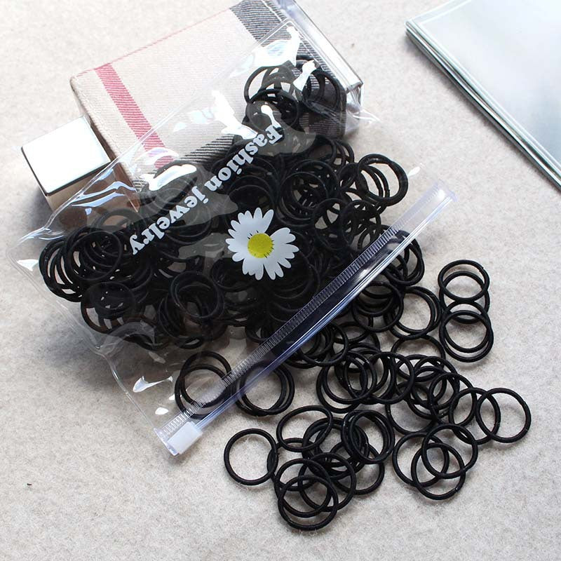 Mini baby finger colored hair loops will not hurt your hair - Cindi Book
