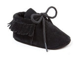 Polychromatic sanding soft bottom tassel shoe baby shoes - Cindi Book