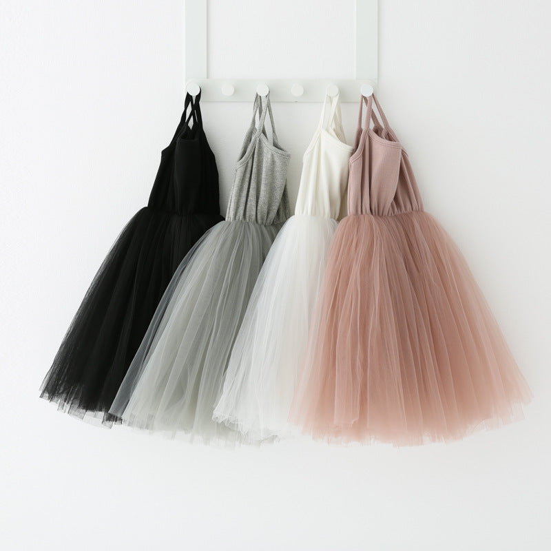 Girls Suspender Dress