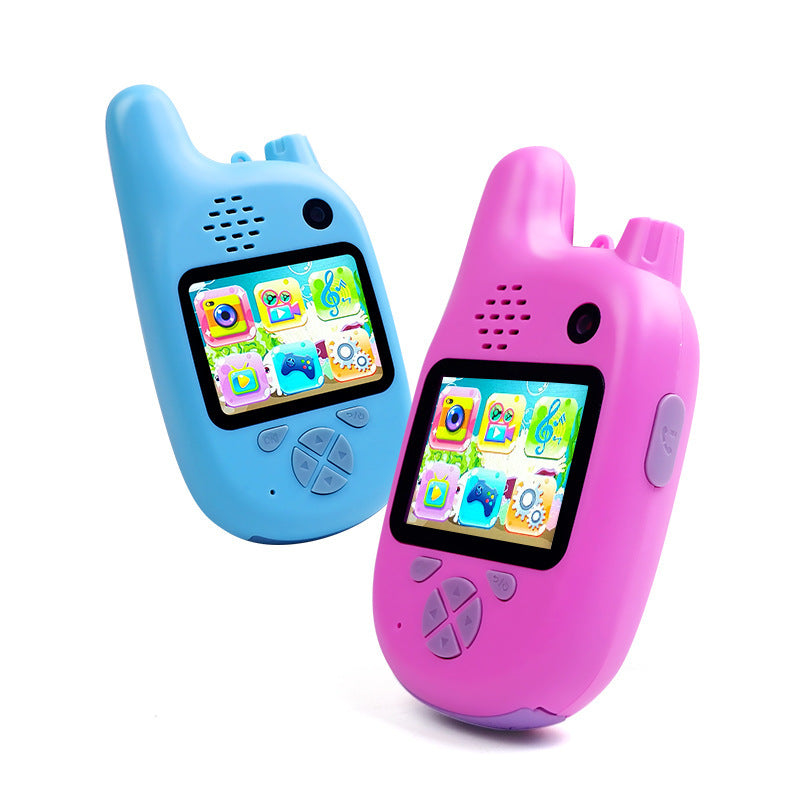 Walkie-Talkie Kids Camera Toys Mini HD Cartoon Cameras - Cindi Book