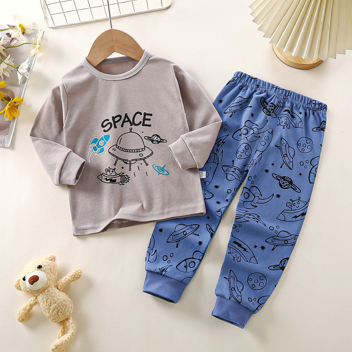 Cotton Autumn New Boys' Pajamas Suit - Cindi Book