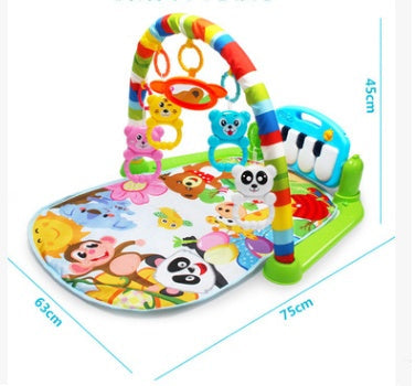 Baby Pedal Piano Baby Music Fitness Stand Toy Baby Fitness Device - Cindi Book