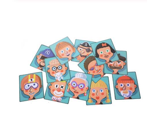 Montessori Magnetic Fun Puzzle Children's Wooden Puzzle Box Game Cartoon Educational Painting Toys For Children Gift Antistress - Cindi Book