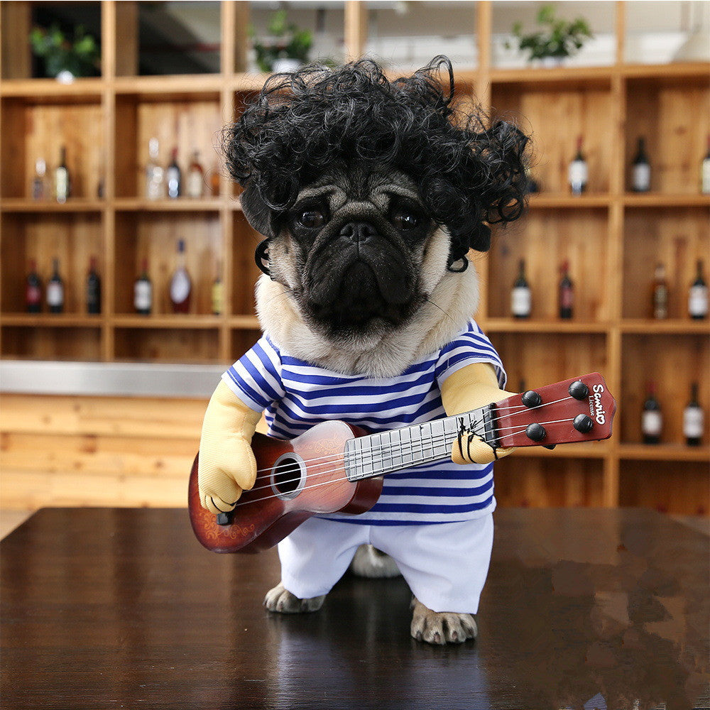 Pet dog guitarist dress - Cindi Book