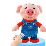 Electronic Robot Donkey Remote Control Kids Plush Toy Speak /walk/sing - Cindi Book