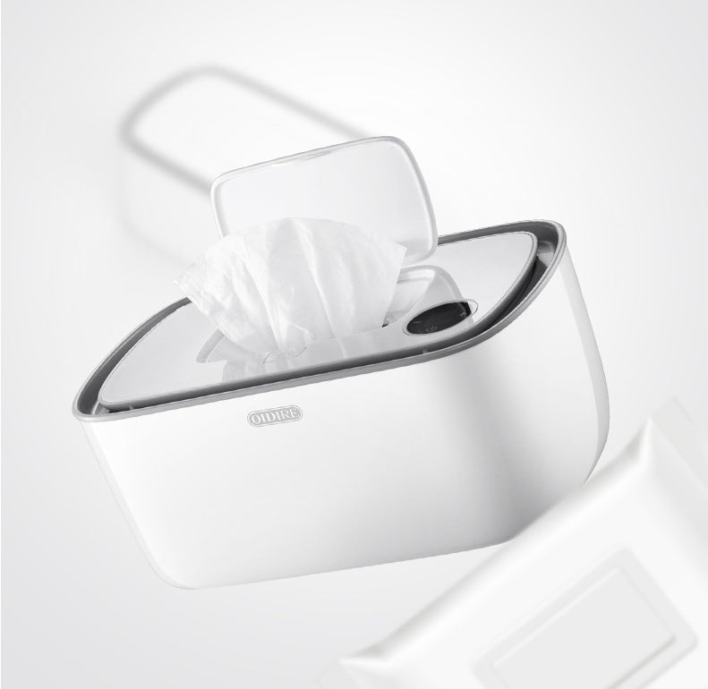 Electric Baby Wet Tissue Dispenser Paper Case Napkin Heating Storage Box Warmer Temperature Control Thermostat Wipes Heater - Cindi Book