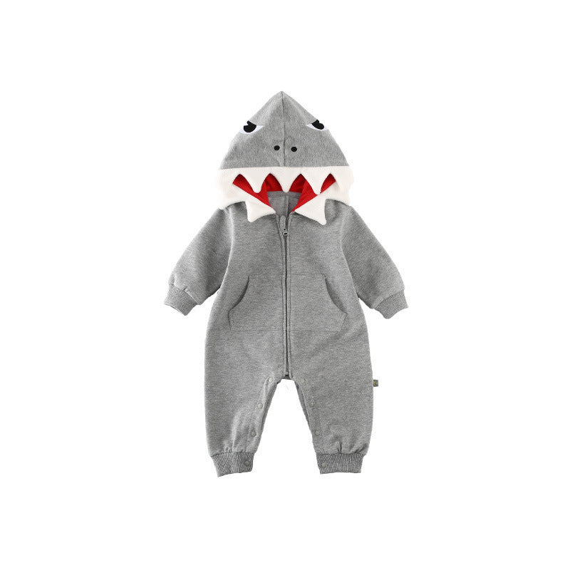 Cartoon shark hooded robes - Cindi Book