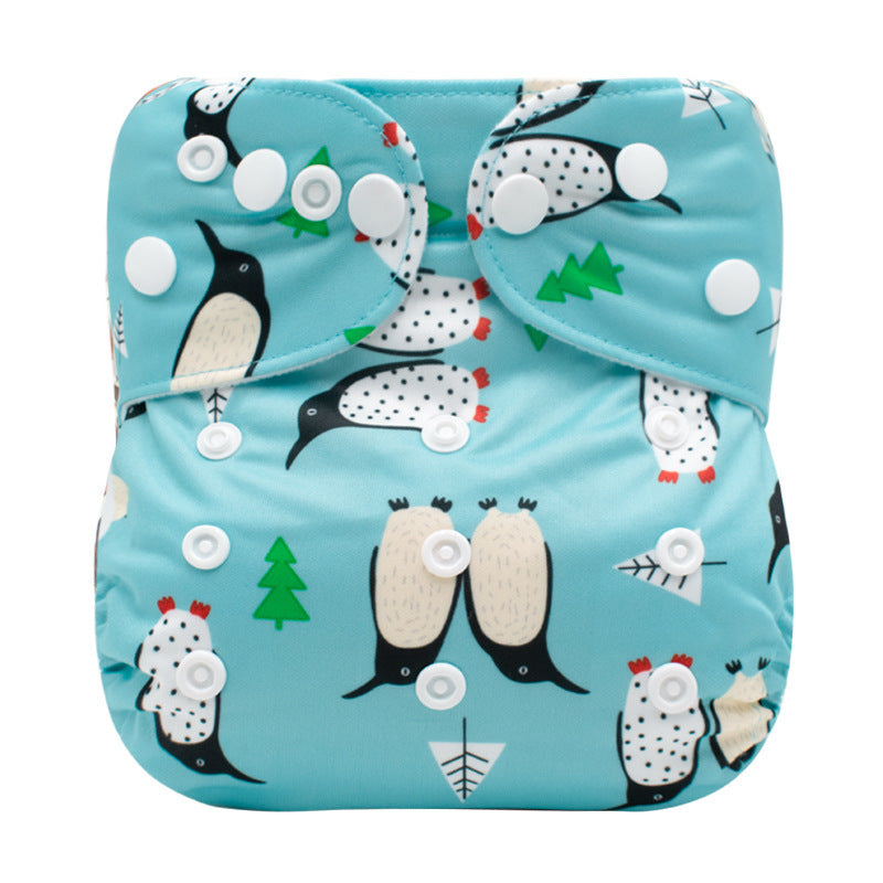 Baby Washable Diaper Pants Leakproof Baby Cloth Pocket - Cindi Book