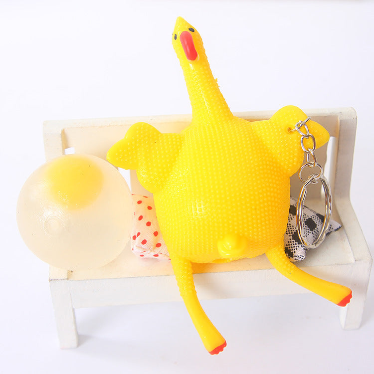 Venting toy laying hen - Cindi Book