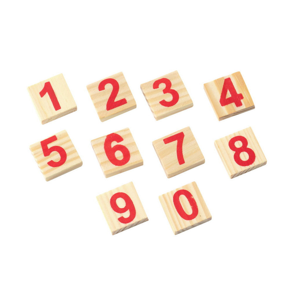 Math Manipulatives Wooden Counting Sticks Intelligence Montessori Math Wooden Color Calculation Education Enlightenment Toy - Cindi Book