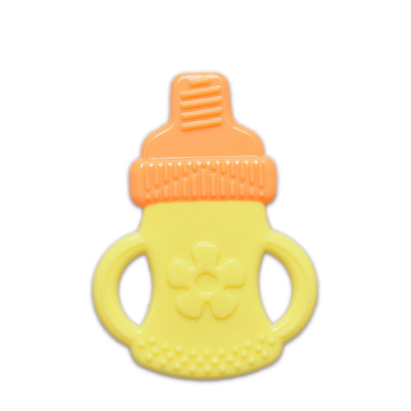 Toddlers Infants Baby Teething Toy Soft Silicone Fruit Teether Holder - Cindi Book
