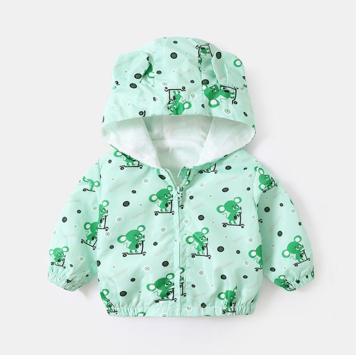 Autumn and Winter clothes Baby Plush Cartoon Baby Coat - Cindi Book