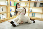 Simulation lying horse pillow plush toy - Cindi Book