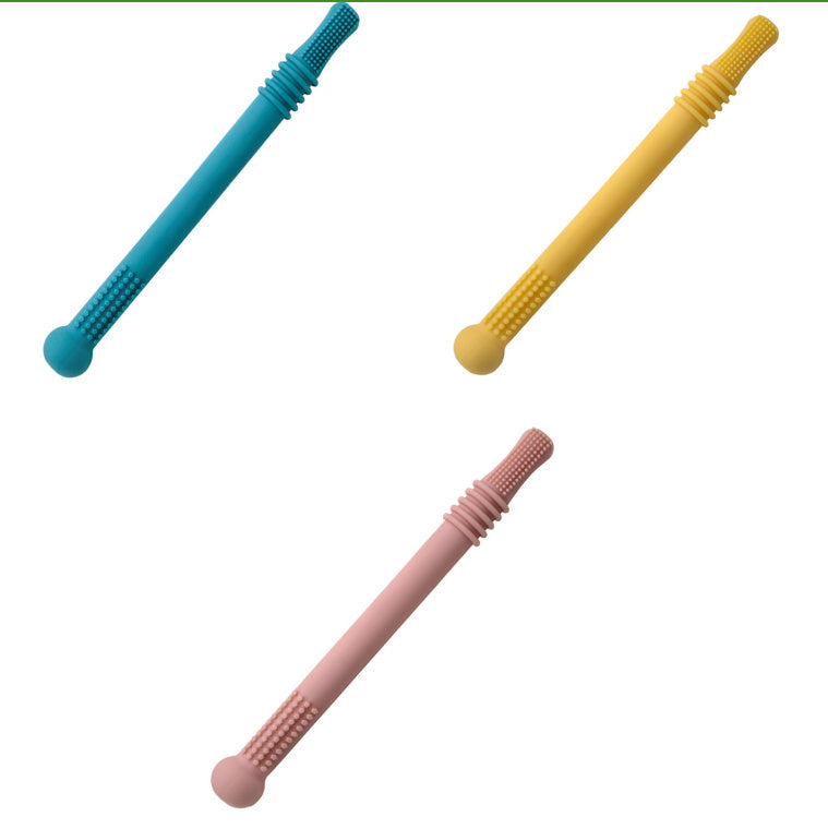 Baby Teether Silicone Hollow Teething Tube - Cindi Book