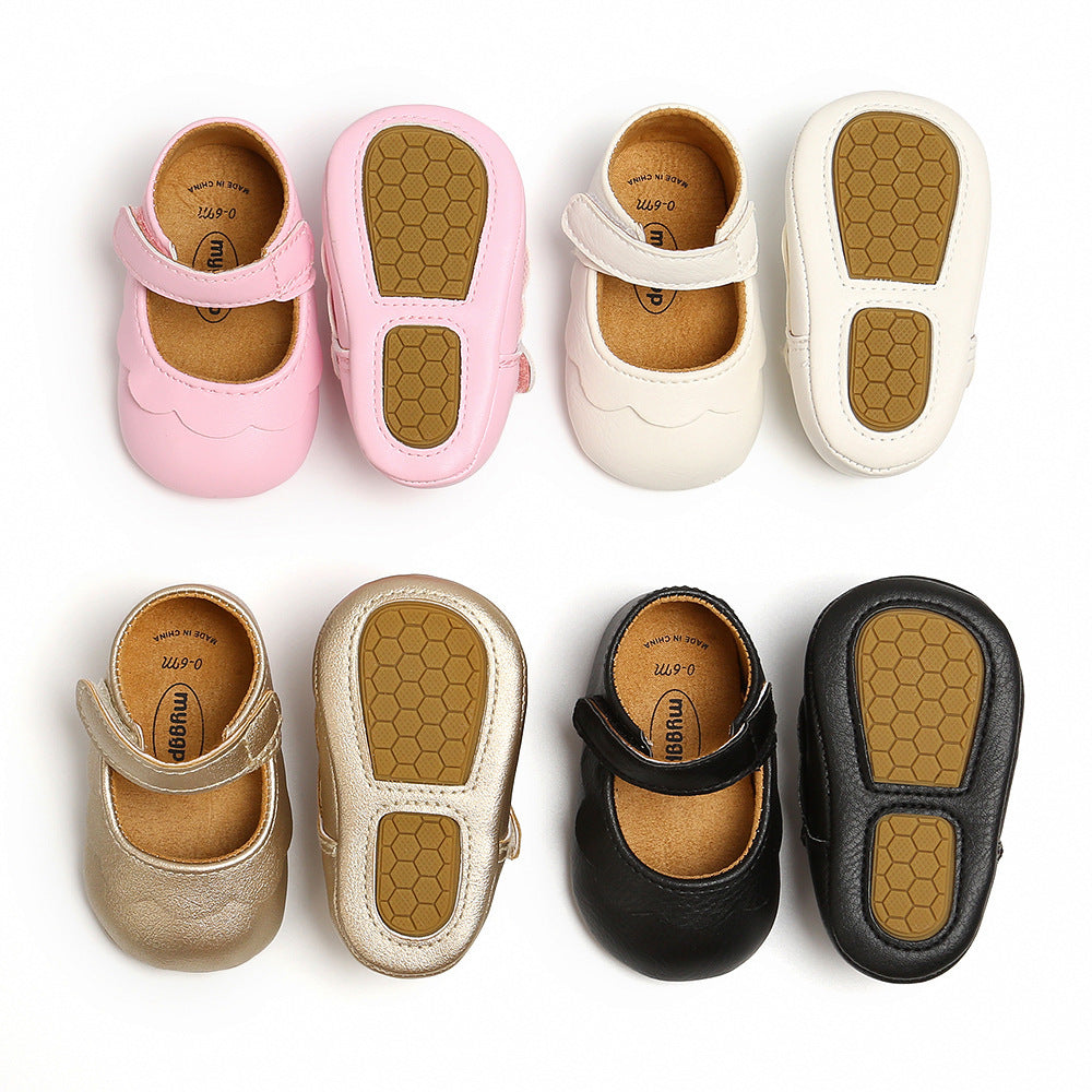 Baby Girls Solid Color Toddler Shoes