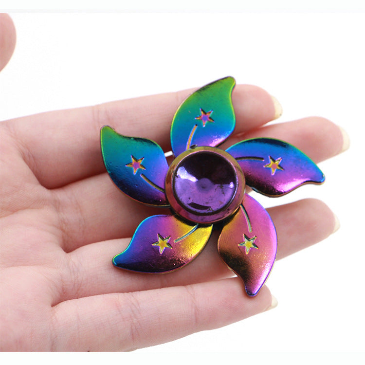 Zinc Alloy Electroplating Colorful Fingertip Top - Cindi Book