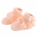 BOW LACE baby socks - Cindi Book
