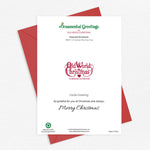 Old World Christmas Christmas Tree Christmas Card - hand-blown glass Christmas tree ornament (view 5)